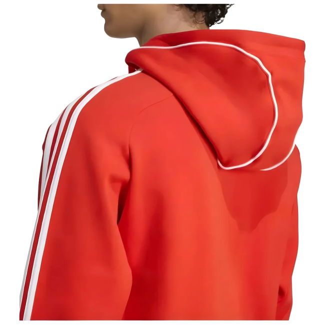 2025-2026 Bayern Hoody (Red) Stretch Fabric Stretch Fabric