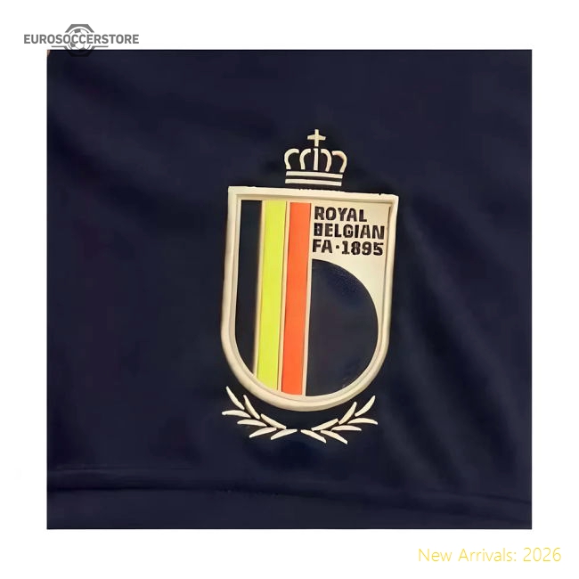 Premium Belgium 2024-2025 Official Home Shorts Movement