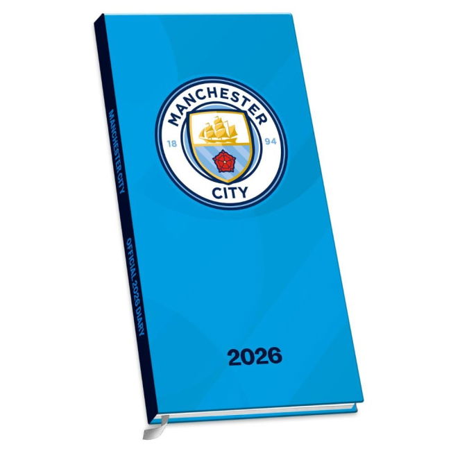 Men's Manchester City FC Slim Diary 2026