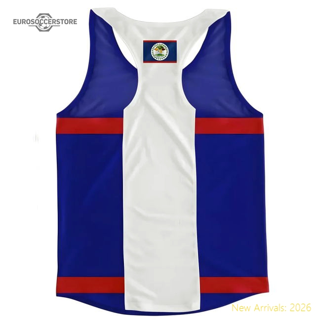 Premium Belize Flag 20242025 Regular Jersey Athletic Drifit