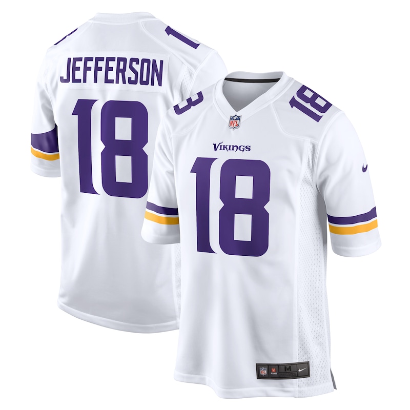 None Justin Jefferson MIN Vikings Modern Top-Grade Jersey Football App