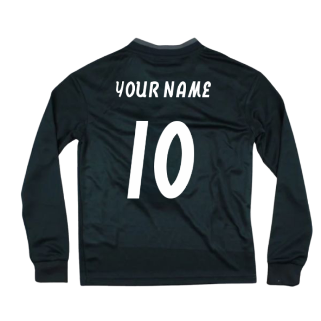 Real Madrid Long Sleeve Away Shirt 2018-2029 edition (Youth
