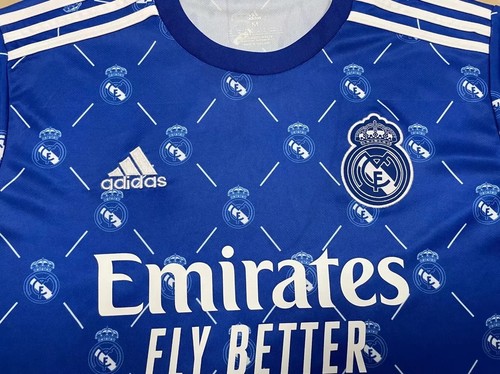 Authentic 2022 International Camiseta Blue With Retro Design -