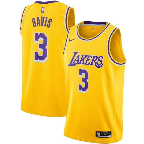 Anthony Davis LAL Swingman Jersey - fashionable top-tier - Icon