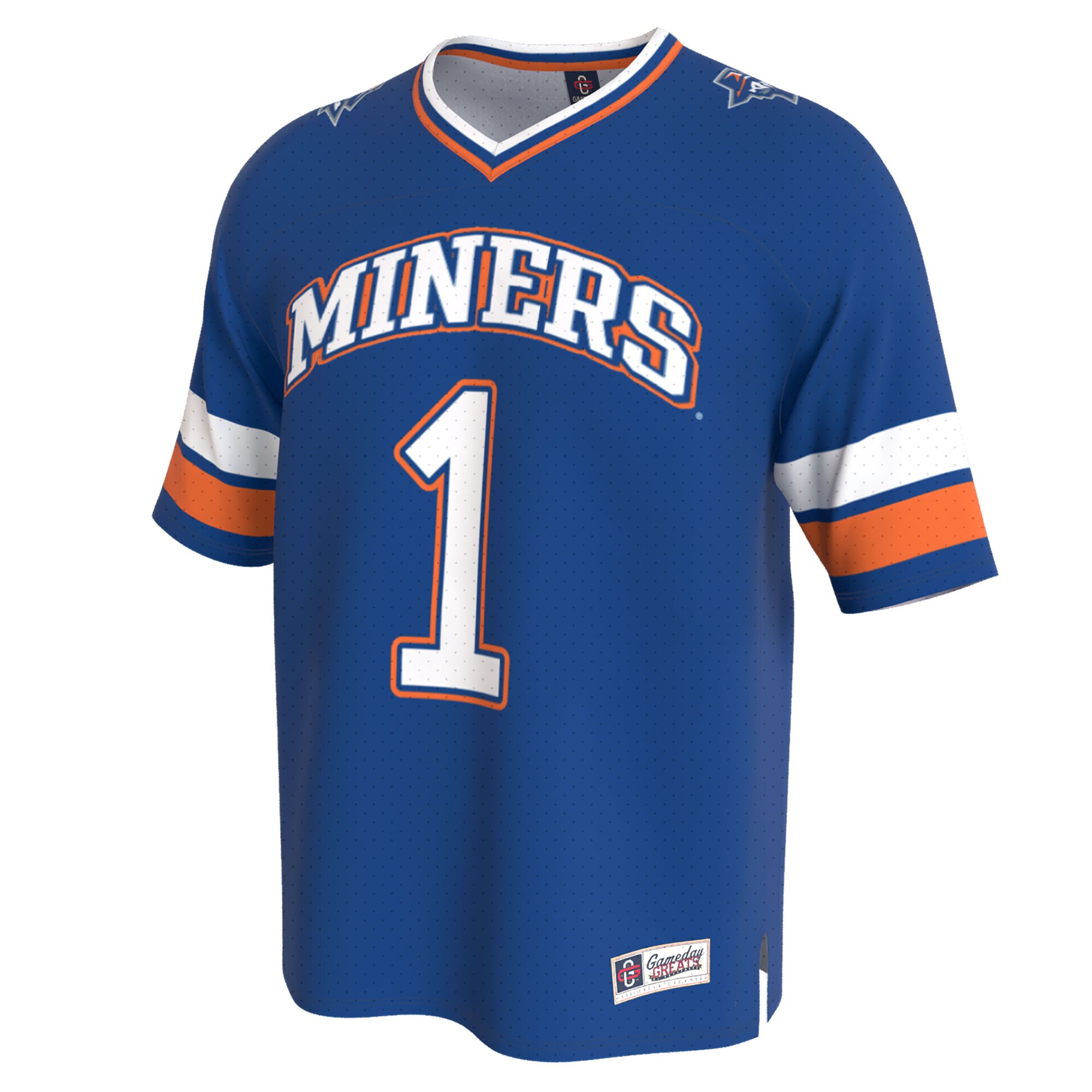 UTEP Miners GameDay Greats Youth Lightweight Collegiate Football Fashion Jersey - Navy
