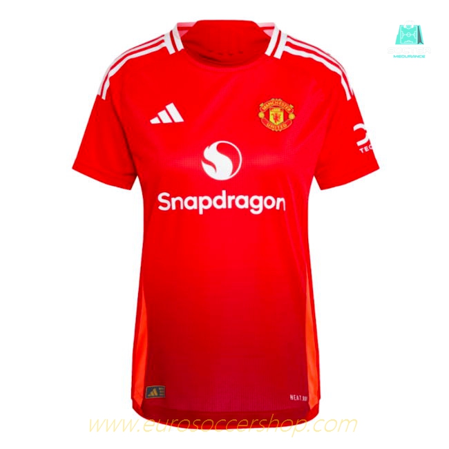2024-2025 Man Utd Authentic Home Shirt (Womens) (Your Name)