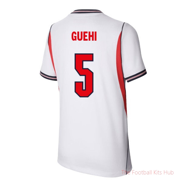 2026-2027 England Home Shirt (Kids) (Guehi 5)