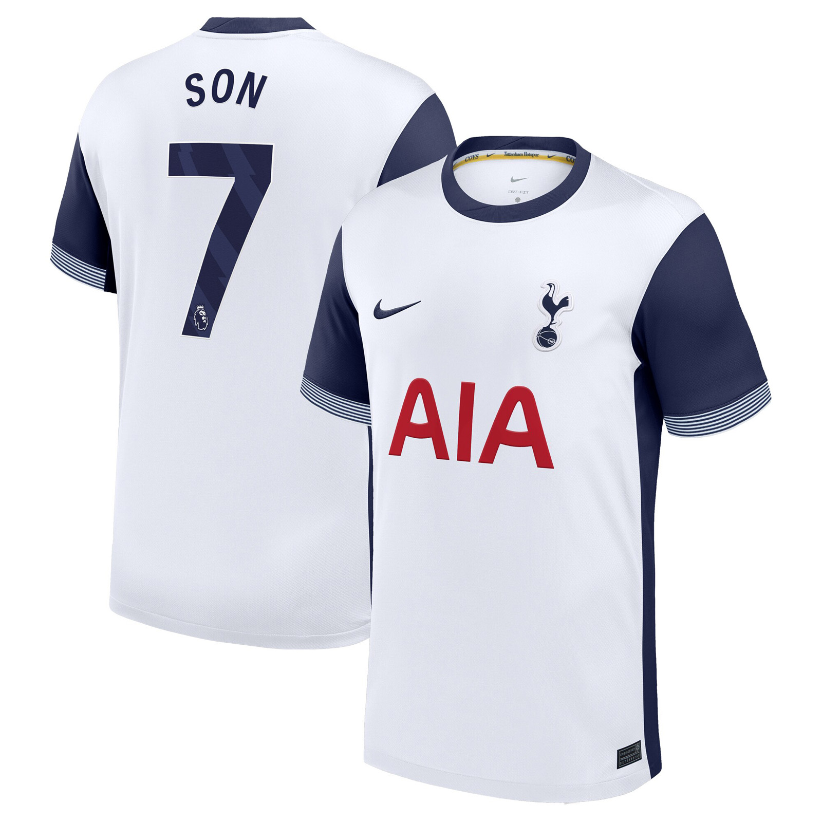 Best Tottenham nike youth tottenham hotspur son #7 Home Jersey -