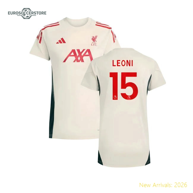 Luxury Liverpool Womens Jersey Leoni 2025-2026 Advanced Textile