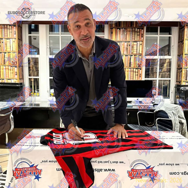 Elite Ac Milan 1988 Gullit  Van Basten Signed Shirts (dual Framed)