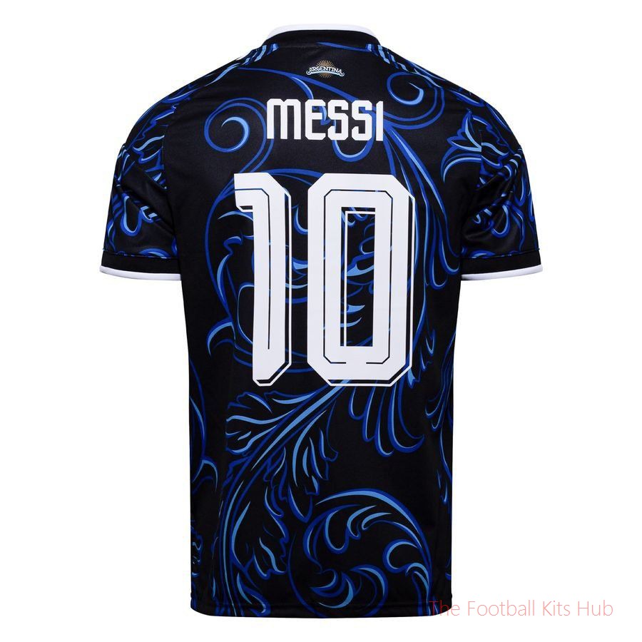 Argentina Away Shirt World Cup 2026 Kids Messi 10
