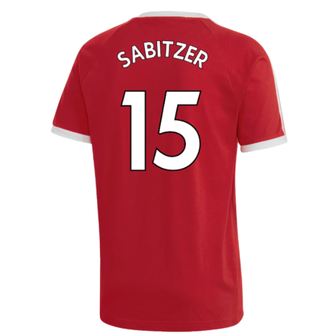 Men's 2022-2023 Man Utd 3S DNA Tee (Red) (Sabitzer 15)