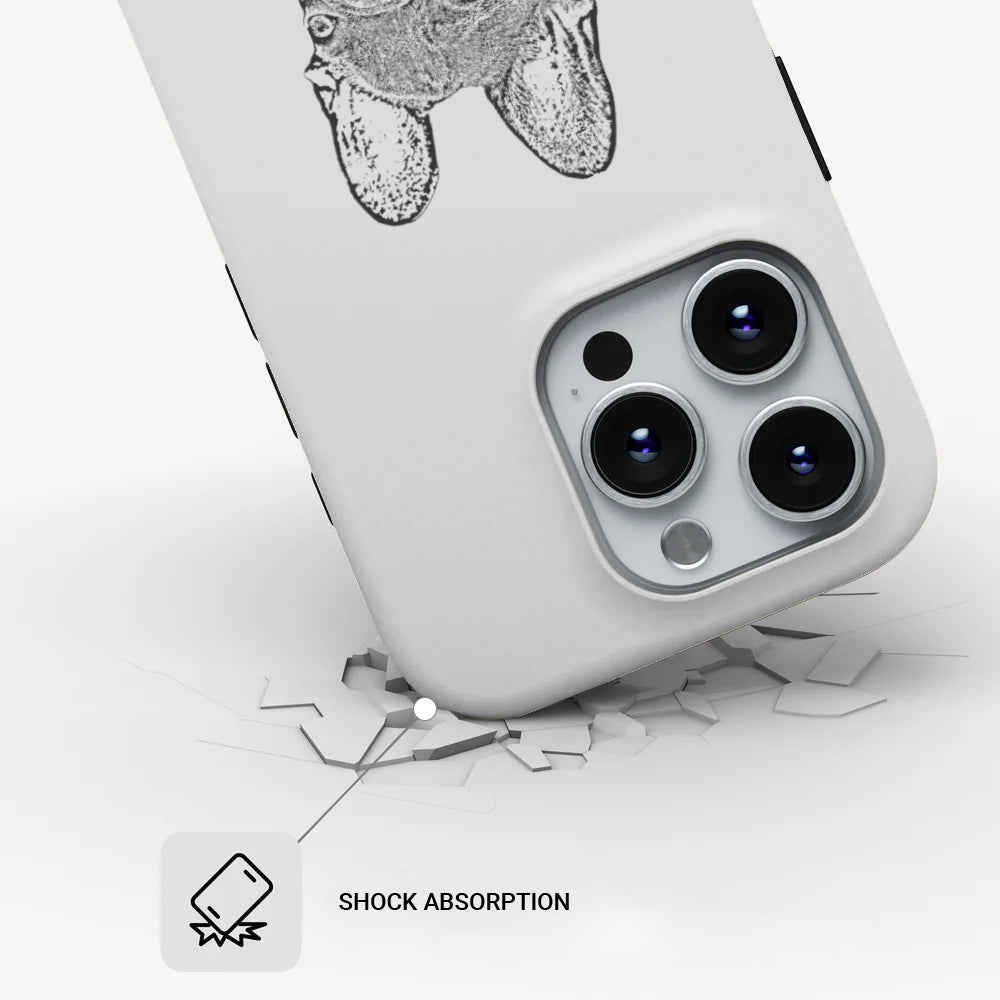 Street-Ready Coney - Personalized Dual-layer Phone Case for Home Use