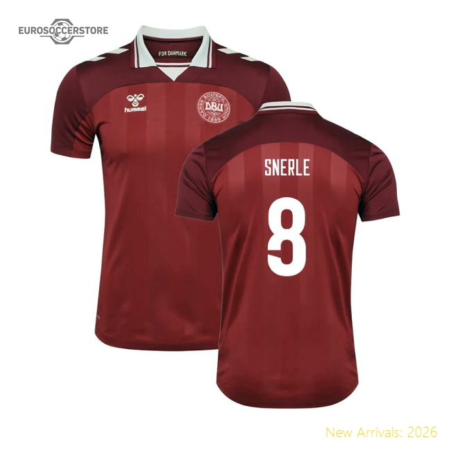 2025-2026 Denmark Womens Team Home Shirt (Ladies) (Snerle 8)
