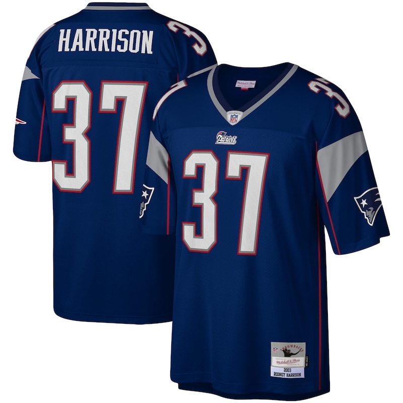 None Rodney Harrison NE Patriots Genuine Collector's Item Game Day Wea