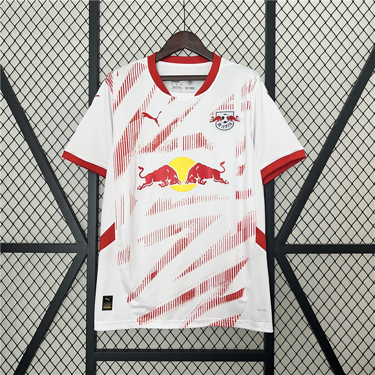 Quick Dry RB Leipzig 2425 Home Kit Football Shirt Jersey