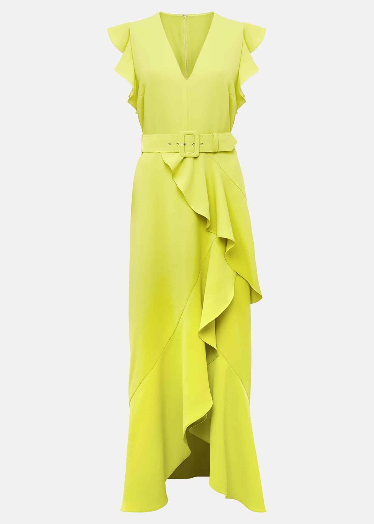 Phoebe Frill Maxi Dress