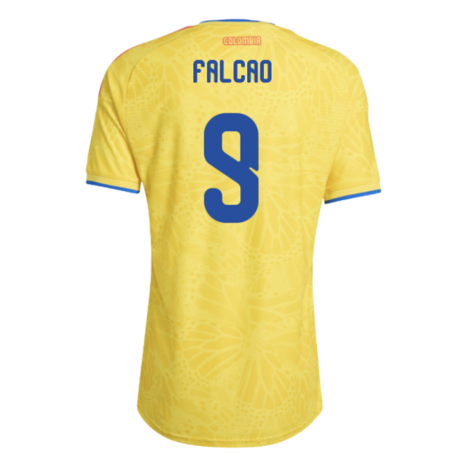 Premium 2026-2027 Colombia Authentic Home Shirt (Falcao 9)