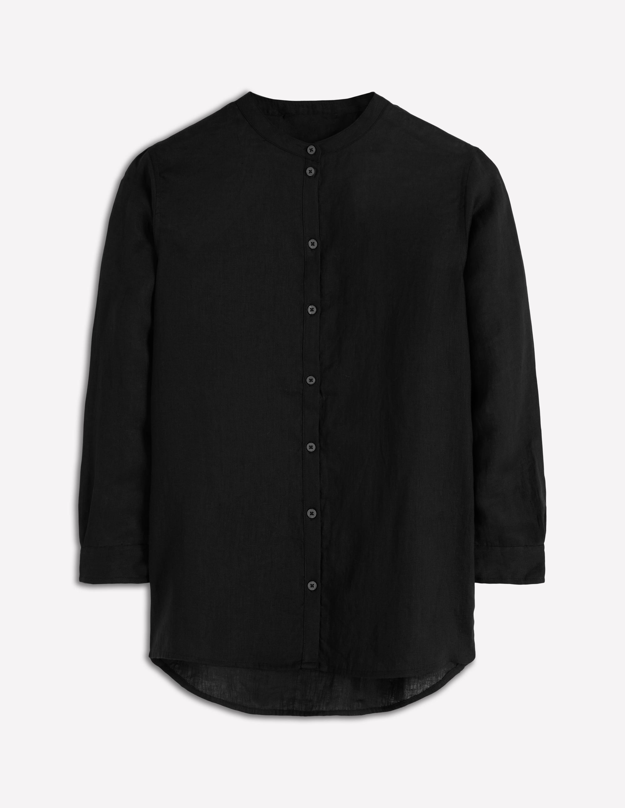 Longline Linen Shirt