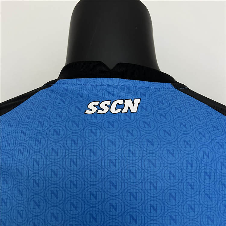 Napoli 2223 Home Blue Soccer Jersey Football Shirt Authentic Version