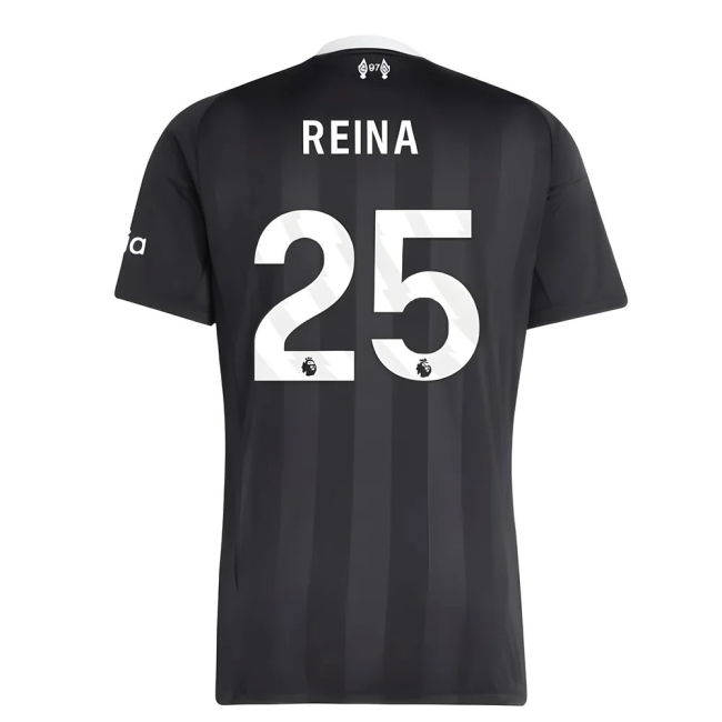 Liverpool Football Club Trendy Third Football Shirt (Reina 25)