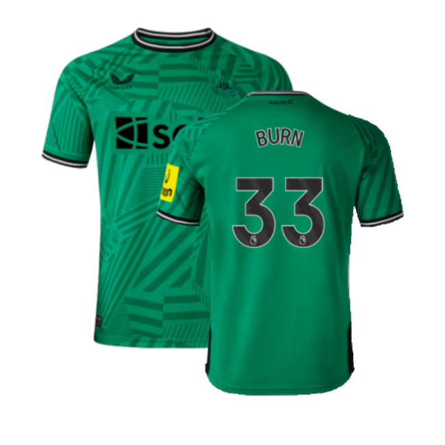 Breathable 2023-2024 Newcastle Away Limited Stock Player Issue Bu#782
