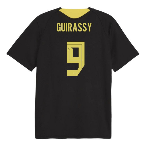 [DDJ] 2026-2027 Borussia Dortmund Training Jersey (Black) (Guirassy 9)