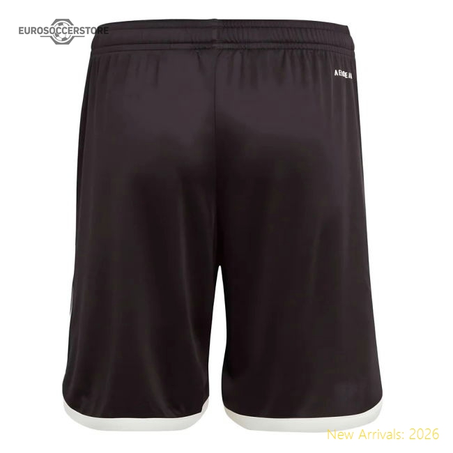 2023-2024 Man Utd Away Shorts (Black) Fan Edition Fan Edition