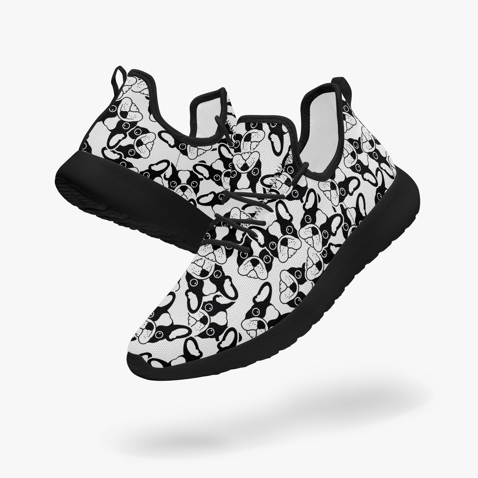 Lifestyle-Driven Dumpling - Classic Sneakers for French Bulldog Lovers