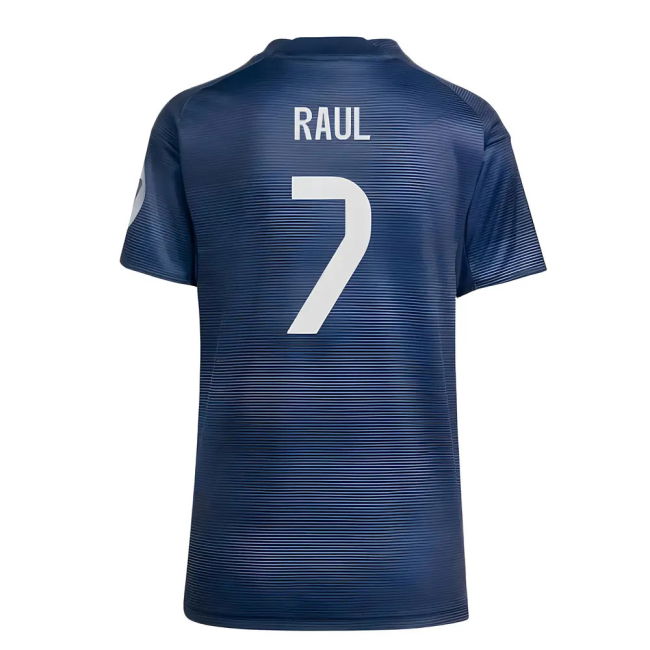 2025-2026 Genuina Camiseta Real Madrid Visitante - Mujeres Con Raul 7