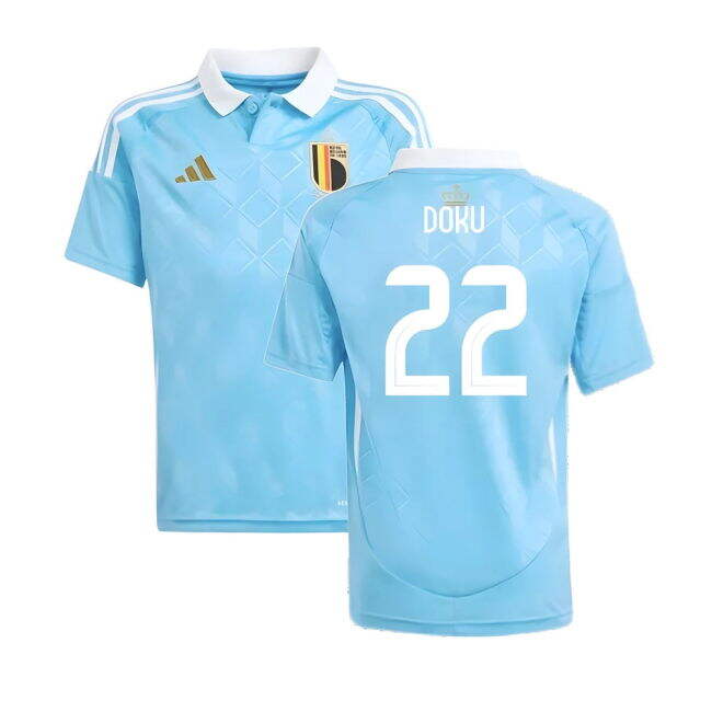 Advantages 2024-2025 Belgium Away Shirt (Kids) (Doku 22) Fashionable