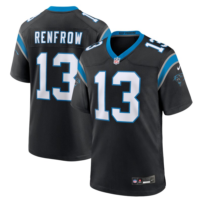 None Hunter Renfrow CAR Panthers Sleek Pro-Level Jersey for NFL Fans