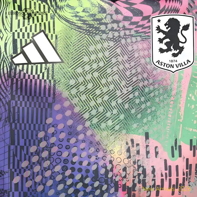 Aston Villa Pride 2025-2026 Match Day Jersey For Days