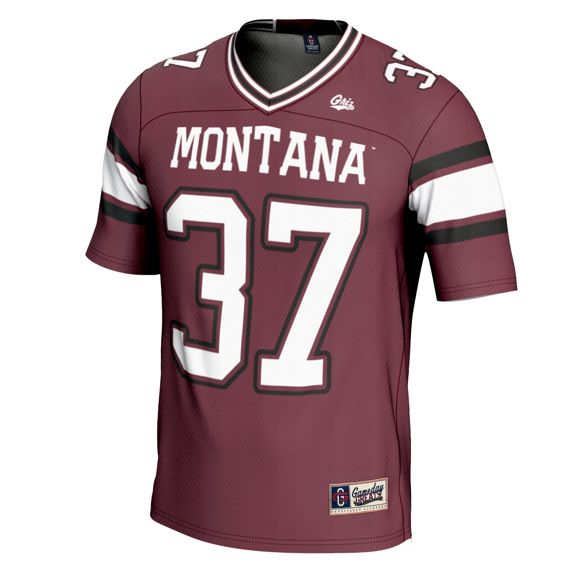 #37 Montana Grizzlies GameDay Greats 2026 Season Football Jersey?�C Maroon