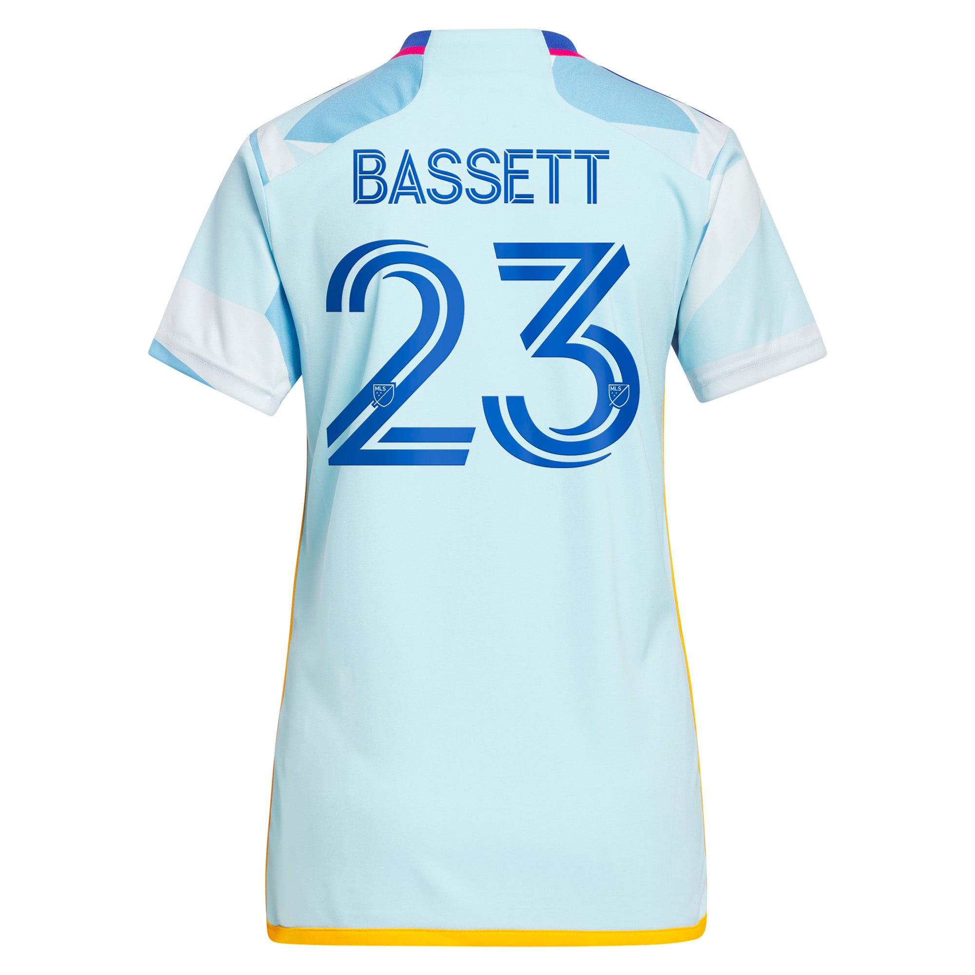 [SJH] Cole Bassett Colorado Rapids Women's 2023 New Day Kit Replica Jersey - Light Blue