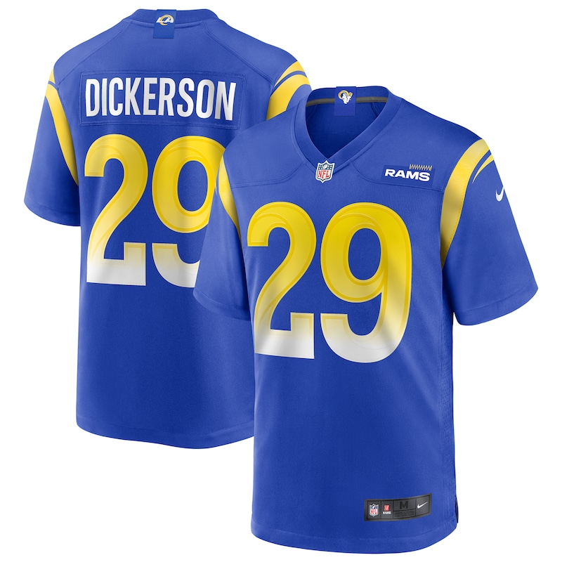 None Eric Dickerson LA Rams Legendary Premium-Quality Jersey