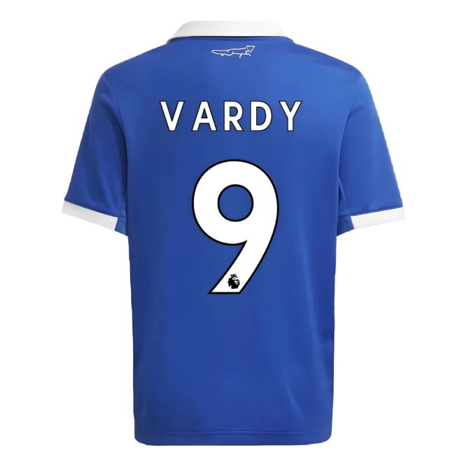football shirt 2022-2023 Leicester City Home Shirt (Kids) (VARDY 9)