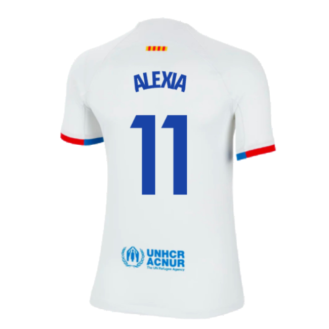 2023-2024 Barcelona Barca Elite Away Shirt (Kids) (Alexia 11)