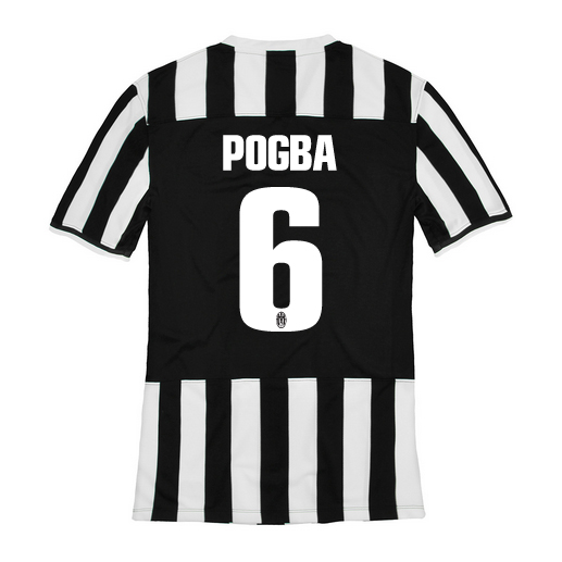 13-14 Juventus 6 Pogba Home Jersey Shirt - Official Replica 1591