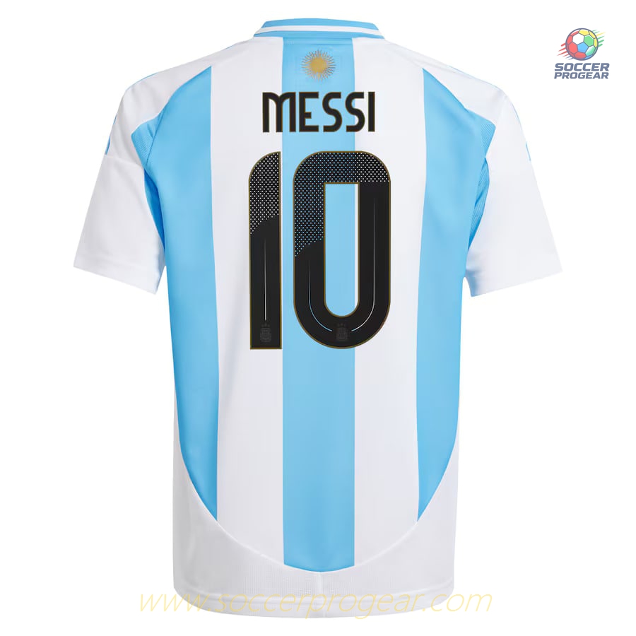 CHILDREN'S ARGENTINA Fan Edition HOME JERSEY 2024/25 Collection MESSI