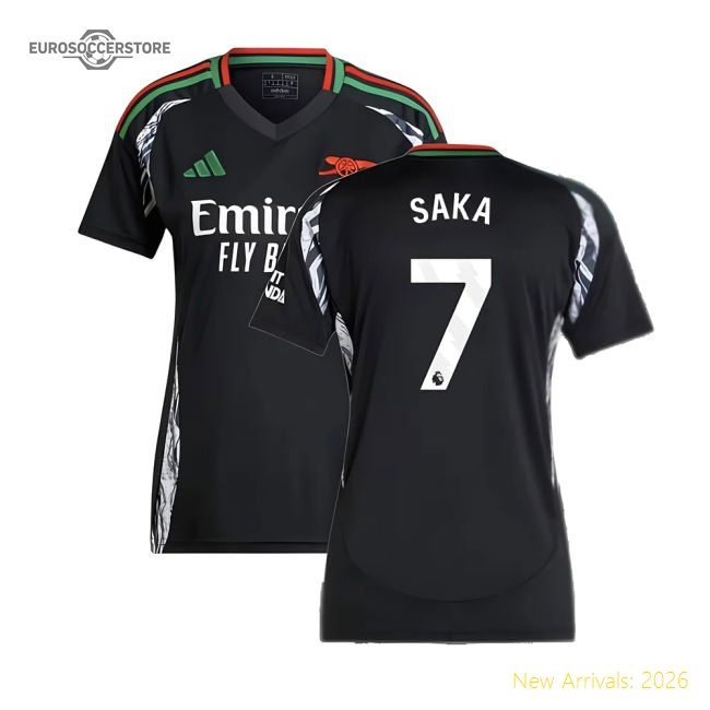 2024-2025 Arsenal Womens Premium Jersey Saka Advanced Textile