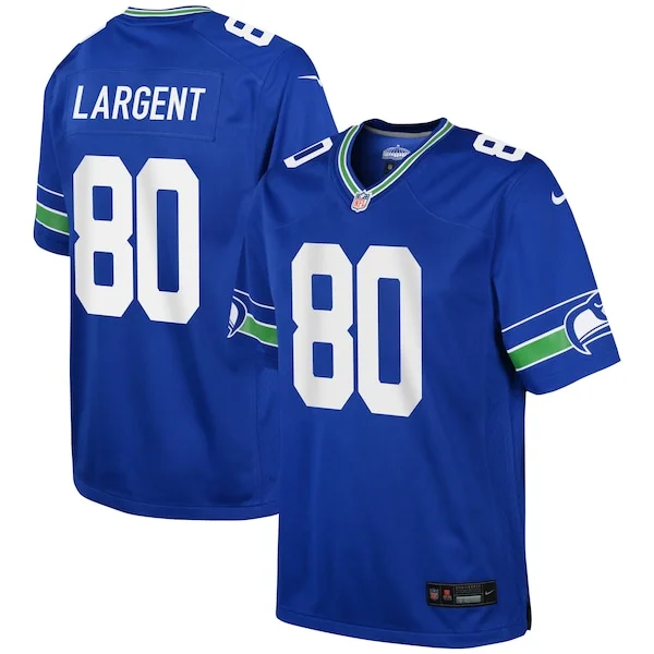 Seattle Seahawks Game NFL Jersey - Royal | Top-Grade Football Apparel