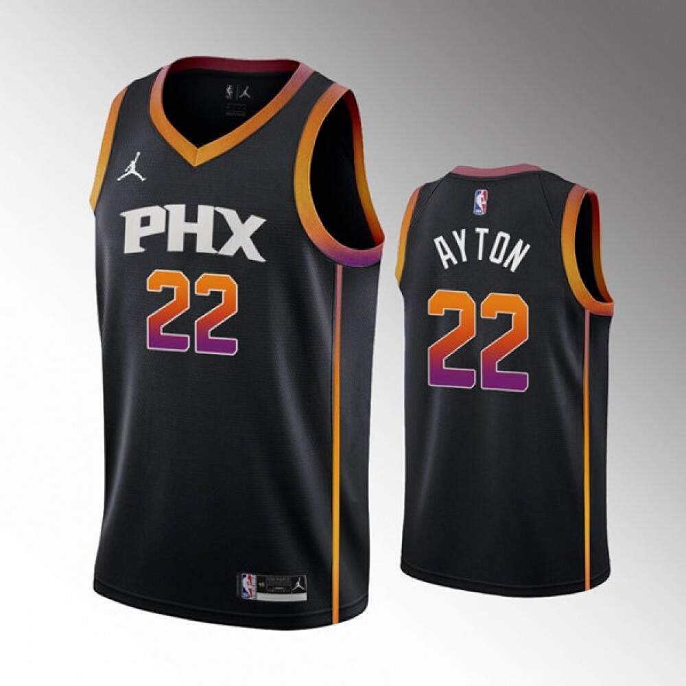 Professional Grade Men's PHX #22 Deandre None Basketball Jersey