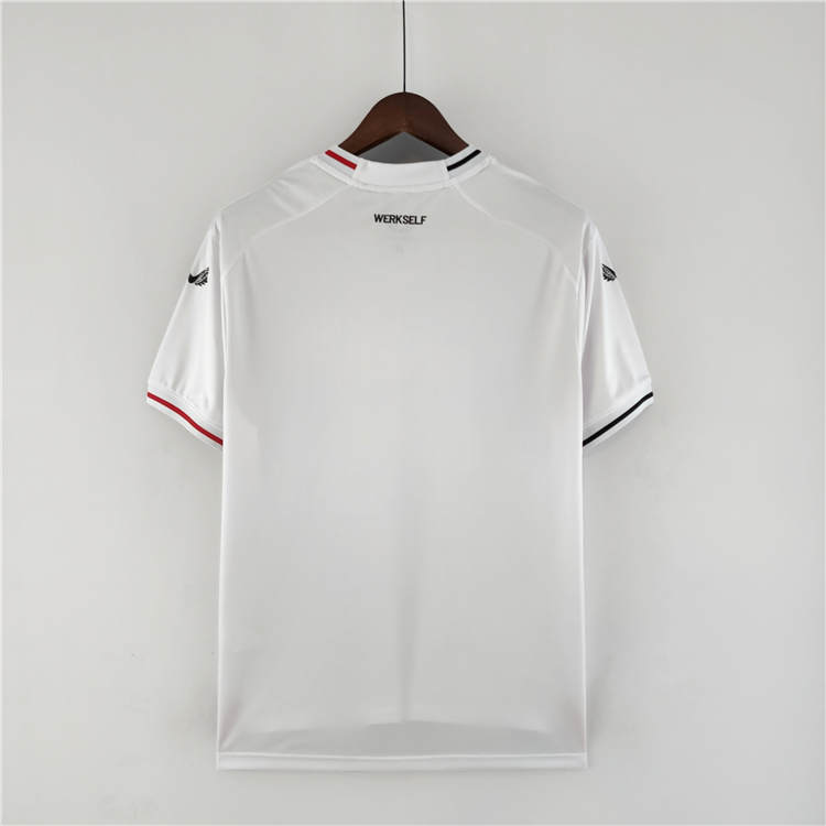 Quick Dry Bayer Leverkusen 2223 Away White Soccer Jersey Football