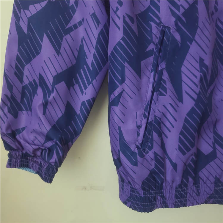 Argentina World Cup 2022 Purple Windbreaker Jacket - World Cup