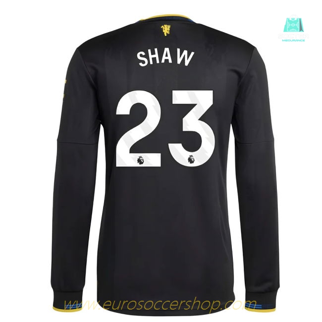 2025-2026 Man Utd Authentic Long Sleeve Third Shirt (Shaw 23)