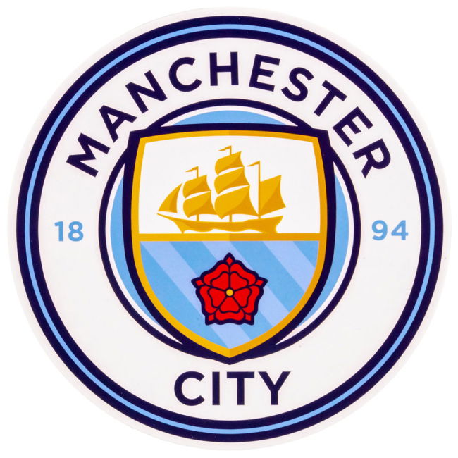 Women's Manchester City FC Crest Car Sticker