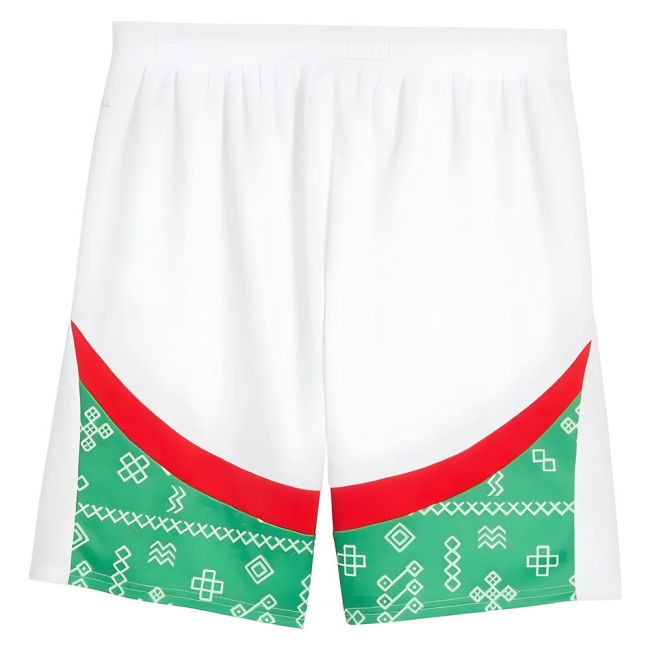 Match-Ready Aero-Dynamic 2024-2025 Morocco Home Shorts (White)
