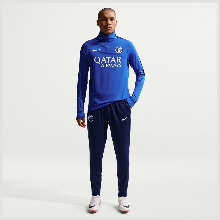[EFKS] Inter Trousers Dri FIT Strike Void/Lyon Blue/White Training Blue Kit