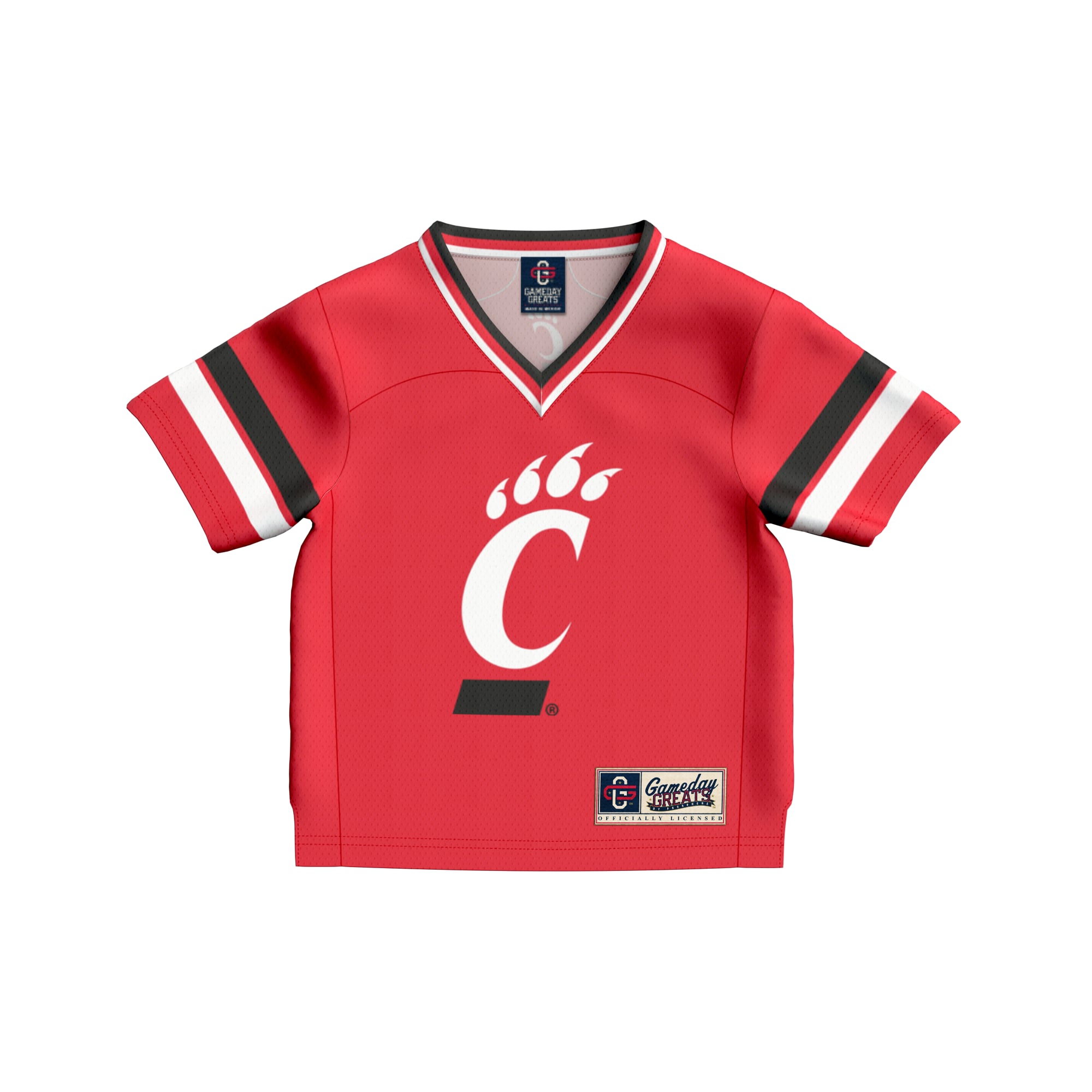 Infant #1 Red Cincinnati Bearcats Lightweight Collegiate Football Fashion Jersey